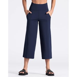 Pantalones de Yoga para Mujer FOXA, Cintura Alta, Corte Ajustado con Bolsillos, Control de Abdomen, Leggings de Spandex y Poliéster - Product Image 3