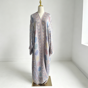 Abaya Loriya Nuovo <span class=keywords><strong>Abbigliamento</strong></span> Islamico, Vestiti da <span class=keywords><strong>Donna</strong></span> di Lusso in Stile Dubai, Abaya Modesta, Abito Musulmano da <span class=keywords><strong>Donna</strong></span>, Abaya in Pashmina con Hijab - Product Image 3