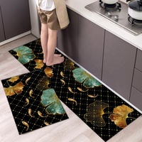 Tapis de cuisine longs antidérapants modernes imprimés en 3D, tapis de sol pour la maison, vente en gros directe usine