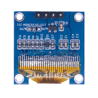 Módulo de Pantalla OLED de 0.96 Pulgadas I2C SSD1306 128x64, Pantalla Blanca, Interfaz Serial de 4 Pines para Proyectos MCU