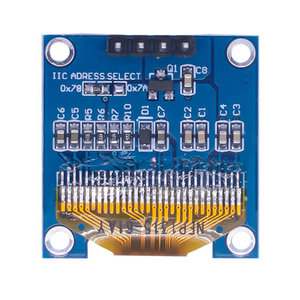 Module d'affichage OLED 0,96 pouce I2C SSD1306 128x64, écran blanc, <span class=keywords><strong>interface</strong></span> série 4 broches pour projets MCU - Product Image 2