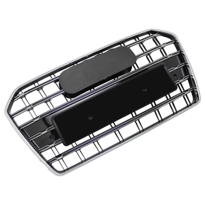 Grille centrale supérieure du pare-chocs avant compatible avec S6 C7PA 2016 2017 2018 Maille - Product Image 3