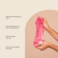 Éponge exfoliante corporelle en filet de nylon africain, éponge de bain authentique, éponge de dos à séchage rapide, usage quotidien, vente en gros, logo personnalisé