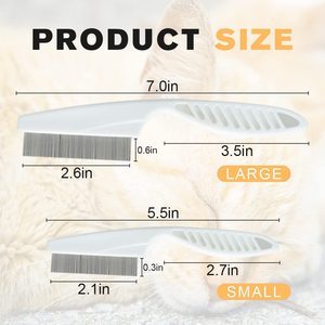 Commercio all'ingrosso in acciaio inox cane <span class=keywords><strong>gatto</strong></span> animali domestici pulce spargimento spazzola multifunzionale peli di animali domestici pulci e strappo rimozione delle macchie - Product Image 2