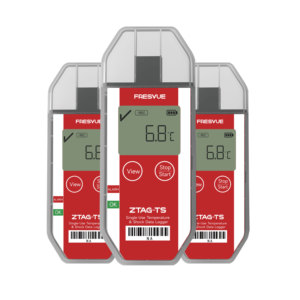 Registrador de Choque Térmico de Uso Único ZTAG-TS com Capacidade para 17280 Registros para Rastreabilidade de Mercadorias Valiosas - Product Image 3