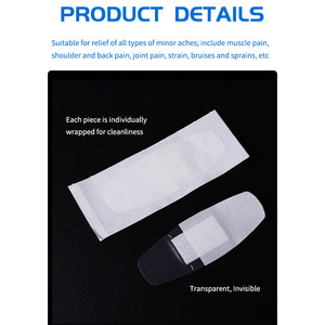Cinta Adhesiva Transparente Impermeable de Quitosano, Película de PU, Apósito Médico, Cinta de Fijación para Heridas, Adhesivo de Quitosano para Heridas - Product Image 4
