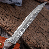 Couteau à désosser professionnel en acier Damas VG10, hachoir de boucher pour la viande (porc, bovin, ovin, poisson) et la découpe en cuisine