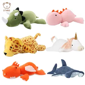 인기있는 디자인 핫 플러시 장난감 가중 소프트 드래곤 동물 가중 봉제 장난감