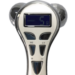Rodillo de belleza de estiramiento facial eléctrico recargable 4D, masajeador facial de microcorriente de mano con dispositivo de masaje corporal ABS - Product Image 3