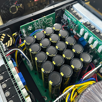 Amplificateur de puissance de classe H OEM/ODM d'usine, 2 canaux, 1800W, transformateur toroïdal, sortie stable pour système audio de scène et de tournée
