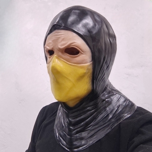 Maschera in Lattice Colorata per Uomo in Blu/Verde/Giallo/Rosso, Non Tossica e Comoda per Tutti i Tipi <span class=keywords><strong>di</strong></span> Pelle, <span class=keywords><strong>Maschere</strong></span> per Feste <span class=keywords><strong>di</strong></span> <span class=keywords><strong>Halloween</strong></span> - Product Image 3