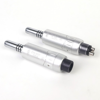 Micromoteur dentaire électrique à faible vitesse, moteur à air métallique de type E, pièce à main 4 trous compatible avec micromoteur