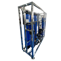 Purificateur de système d'osmose inverse domestique OEM KDF avec filtre à eau alcaline à connexion rapide avec PLC et pompe 220V de tension