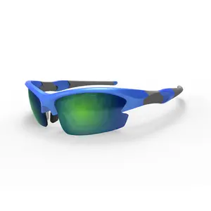 Polarisiert ohne Einsätze zum Radfahren Baseball Rowing Eyewear Sports Sonnenbrille