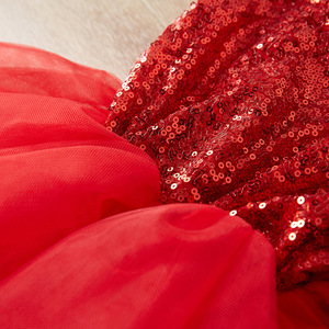 Tienda en Línea, Ropa de Boda para Niñas de China, Vestido de Tul con Encaje y Flores para Niñas, Vestido de Princesa en Capas de un Proveedor Chino - Product Image 5