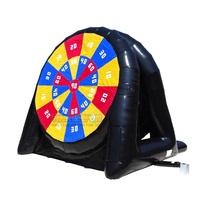 Ballon de football gonflable, jeu de société, fléchettes, d'extérieur, haute qualité