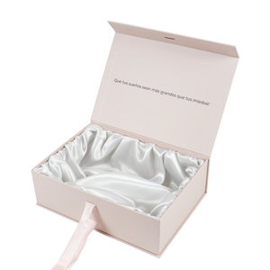 Regalos personalizados từ bìa caja Para ropa đám cưới trở lại phù dâu Quà Tặng karton bao bì hộp với satin Ribbon - Product Image 5