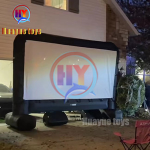Sân chơi Huayue hoạt động thương mại điện ảnh di động chiếu chất lượng cao ngoài trời Tùy Chỉnh có thể gập lại màn hình phim bơm hơi - Product Image 6