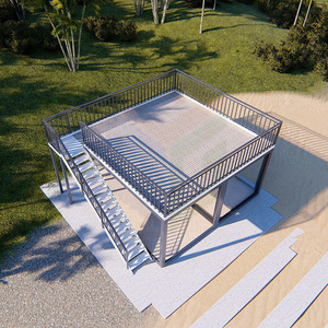 Sang trọng ưa thích chi phí thấp tùy chỉnh mô-đun kỳ nghỉ bên bờ biển biệt thự prefab có thể tháo rời nhà CONTAINER với sân thượng - Product Image 4