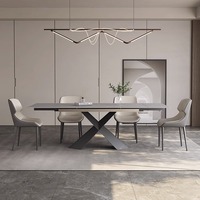 Table à manger extensible multifonctionnelle avec rail coulissant rétractable et mécanisme télescopique robuste