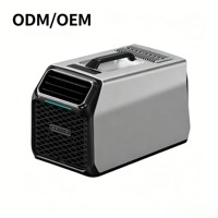 Climatiseur portable électrique ODM OEM avec fonctions de refroidissement et de chauffage pour le camping, les camping-cars, les voitures et l'extérieur - Aucun installation requise