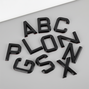 Insegna Aziendale 3D in Acrilico Non Illuminata, Lettere Piccole da Parete per Pubblicità, Logo da Montare a Muro per Aziende ed Edifici - Product Image 5