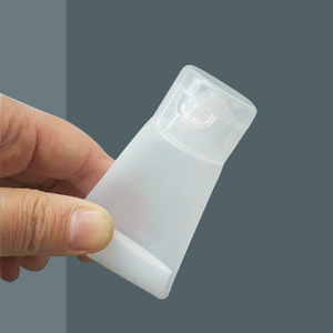Cosmetic <b>Plastic</b> <b>Tubes</b> Frosted Flip Top Transparent Packaging For Facial Cleansers And Lotions 50Ml 100Ml 120Ml - Product Image 3
