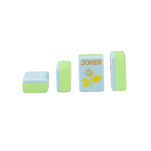 Juego de Mahjong de Lujo Secret Garden, Fichas de Mahjong Color Lavanda, Tablero de Gelatina de Dos Capas, Juego de Mahjong Americano, Regalo - Product Image 5