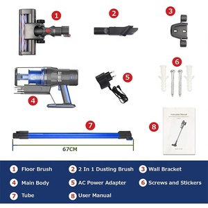 걸레 기능이있는 cleanmaxx akku staubsauger 아스피린 센자 필리 - Product Image 4
