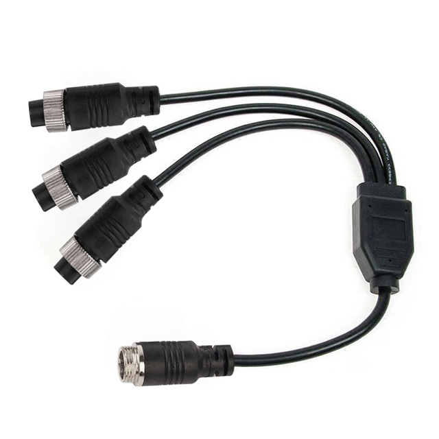 GX12 GX16 Plug 1 to 2 3 4 5 Way Y Splitter 5Pin Parallel Aviation Connector Cable