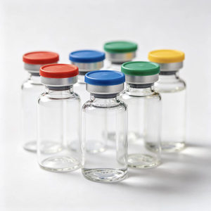 Flacons en verre tubulaire stériles à design unique, scellés, 2ml 3ml 5ml 7ml 8ml 10ml 15ml 20ml 25ml 30ml, couleur personnalisée - Product Image 3