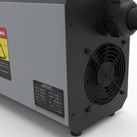 Chargeur rapide DC 28,8V 100A pour chariot élévateur, compatible LiFePO4, refroidissement par ventilateur, connecteurs personnalisés REMA/Anderson, prises d'entrée UK/EU/USA