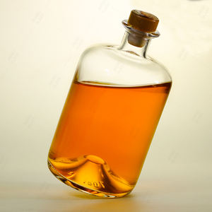 Bouteille en verre de spiritueux vente en gros bouteilles en verre de tequila whisky <span class=keywords><strong>gin</strong></span> bouteille de liqueur avec bouchon - Product Image 6