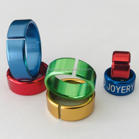 Anneaux en aluminium pour jambes de volaille, version ouverte de haute qualité, bagues de poulet, toutes les tailles, offre spéciale
