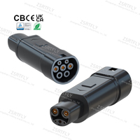 Connecteurs EV Adaptateur GBT vers Type1 Adaptateur de chargeur EV pour véhicule électrique