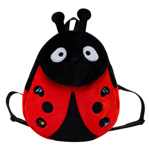 Enfants coccinelle en peluche <span class=keywords><strong>sac</strong></span> à <span class=keywords><strong>dos</strong></span> dessin animé peluche jouets <span class=keywords><strong>sac</strong></span> à <span class=keywords><strong>dos</strong></span> enfants mignon belle <span class=keywords><strong>maternelle</strong></span> enfants sacs - Product Image 1