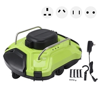 Robot penyedot debu waktu kerja Mini otomatis, Penyedot Debu tinggi 5000mAh dengan fitur Parkir sendiri pembersih kolam renang