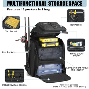 Mochila de Senderismo Elegante a Precio Económico, Mochila de Caza con Logotipo Personalizado, Muchos Estilos en Existencia, Mochila Táctica de Pesca Única - Product Image 2