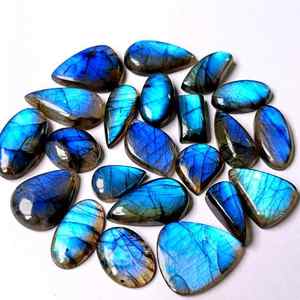 คริสตัลลาบราดอไรต์ธรรมชาติอัญมณีหลวมที่ผ่านการรับรองจากบุคคลที่สามมาสำหรับการทำเครื่องประดับ - Product Image 5