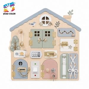 Juguete de Madera Arca de Noé con Techo Arcoíris, Escalera y Varias Figuras de Animales para Niños, Juego Educativo de Simulación W12D484B - Product Image 4