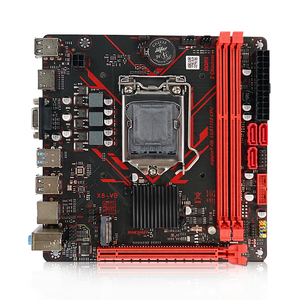 Placa Base H81 LGA1150 de 4.ª Generación, Intel <span class=keywords><strong>Core</strong></span> I3 <span class=keywords><strong>I5</strong></span> I7 DDR3 <span class=keywords><strong>LGA</strong></span> <span class=keywords><strong>1150</strong></span> USB3.0 M.2 ITX para Computadora - Product Image 1