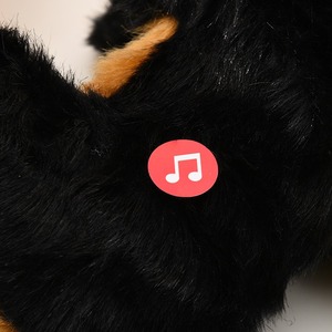 2025 drôle simulé <span class=keywords><strong>gros</strong></span> chiens musique marche aboiement remuer queues électrique en peluche <span class=keywords><strong>chien</strong></span> jouet - Product Image 3