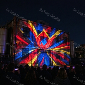 Système de projection holographique extérieur pour les spectacles de cartographie de grands bâtiments et les projections sur façades architecturales - Product Image 3