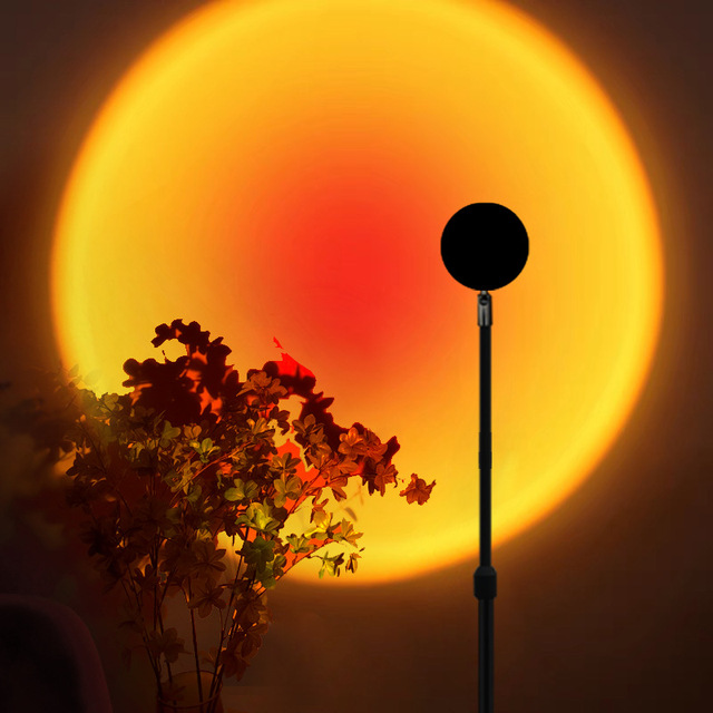 Newish Remote Control RGB Sunset Light Atmosphere Projection Light Sunset Photography Creative Art Light