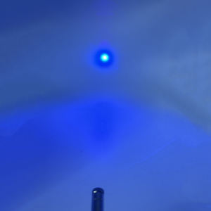 Module laser à points 12x40mm 405nm 100mw avec lentille en verre d'alimentation Positionnement réglable Module de diode laser 3-5V - Product Image 2