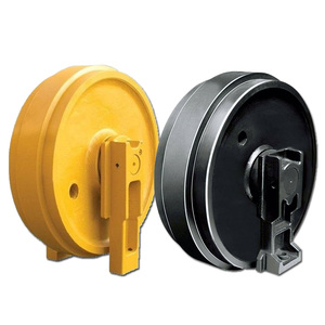 Rodillo tensor delantero de goma para miniexcavadora y bulldozer, modelos JS220 PC200 PC300 EX120-2, piezas de maquinaria de construcción - Product Image 2