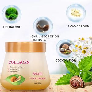 Crema Facial de Caracol OEM Natural Orgánica para el Cuidado Diario de la Piel, Blanqueadora e Hidratante - Product Image 3