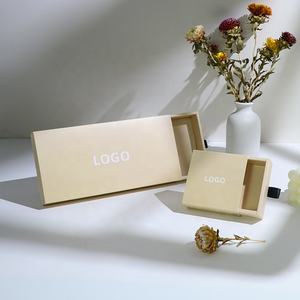 Уникальный роскошный логотип на заказ, жесткая картонная подарочная коробка для украшений, упаковка - Product Image 4