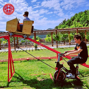Atracción de Feria, Parque Infantil, Montaña Rusa Infantil sin Motor, Parque Temático, Mini Montañas Rusas de Pedales para Niños en Venta - Product Image 6