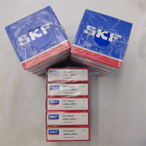 <span class=keywords><strong>Rodamiento</strong></span> de Bolas de Ranura Profunda <span class=keywords><strong>SKF</strong></span> Original <span class=keywords><strong>6006</strong></span>-2RS1 con Sellos de Goma, con Catálogo de Rodamientos <span class=keywords><strong>SKF</strong></span> en China - Product Image 1